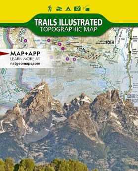 Grand Teton National Park Map (National Geographic Trails Illustrated Map, 202)