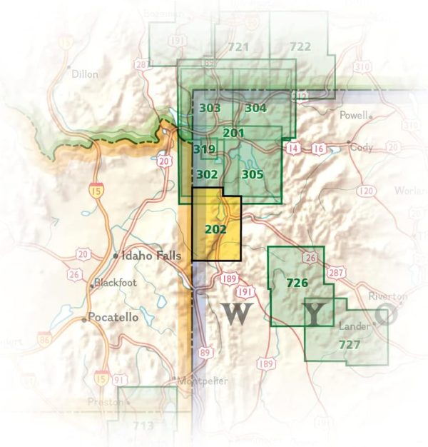 Grand Teton National Park Map (National Geographic Trails Illustrated Map, 202) - Image 6