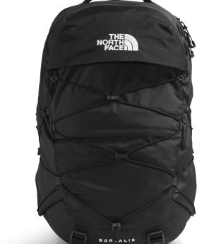 THE NORTH FACE Borealis Commuter Laptop Backpack | Water Repellent Finish, 16" Laptop Sleeve, Large Main Compartment for Everyday Carry, TNF Black/TNF Black-NPF, One Size